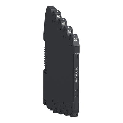 Signalwandler, Messumformer, Harmony Analog, Universal U/I, 0-10V, 2-10V, 1-5V, 0-20mA, 4-20mA, 6,2mm