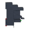 Interface-Relais 2W 8A 220VAC Sockel Bügel Varistor Schild montiert