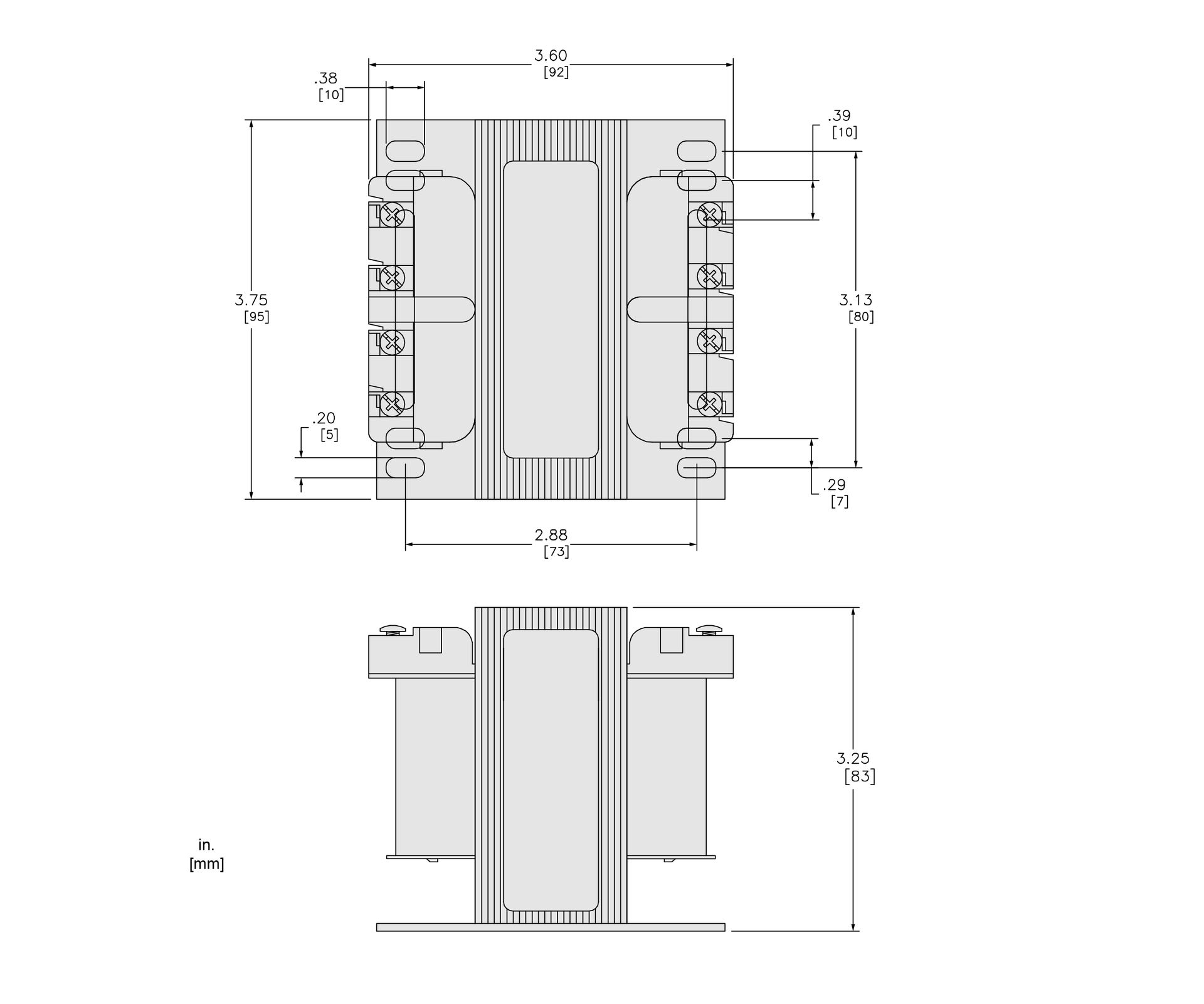 TRFMR-STEUERUNG 150 VA 240/480V, 120/240V – Bild 5 von 6