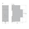 Energiezähler iEM2455, 1-phasig 230V, 100A, MID, Modbus RTU, 2 S0-Impuls, Genauigkeitsklasse 1