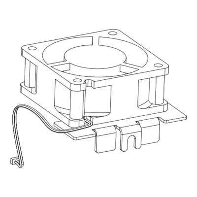 Verschleißteil - Lüfter für drehzahlvariable Antriebe IP55 - 0,75 bis 22 kW