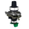 Potentiometer, Komplettgerät, Harmony XB4, Metall, 22mm, schwarz, Widerstand 10K Ohm