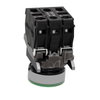 Leuchtdrucktaster, Harmony XB4, Metall, 22mm, grün, unbeschriftet, universelle LED, glatte Kalotte, 1S+1Ö, 230-240V AC