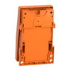 Fußschalter, Harmony XPE, einfach, Metall, orange, 2-stufig, 2Ö+2S, IP66