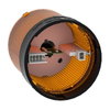 Leuchtelement, Dauerlicht, orange, 230V AC