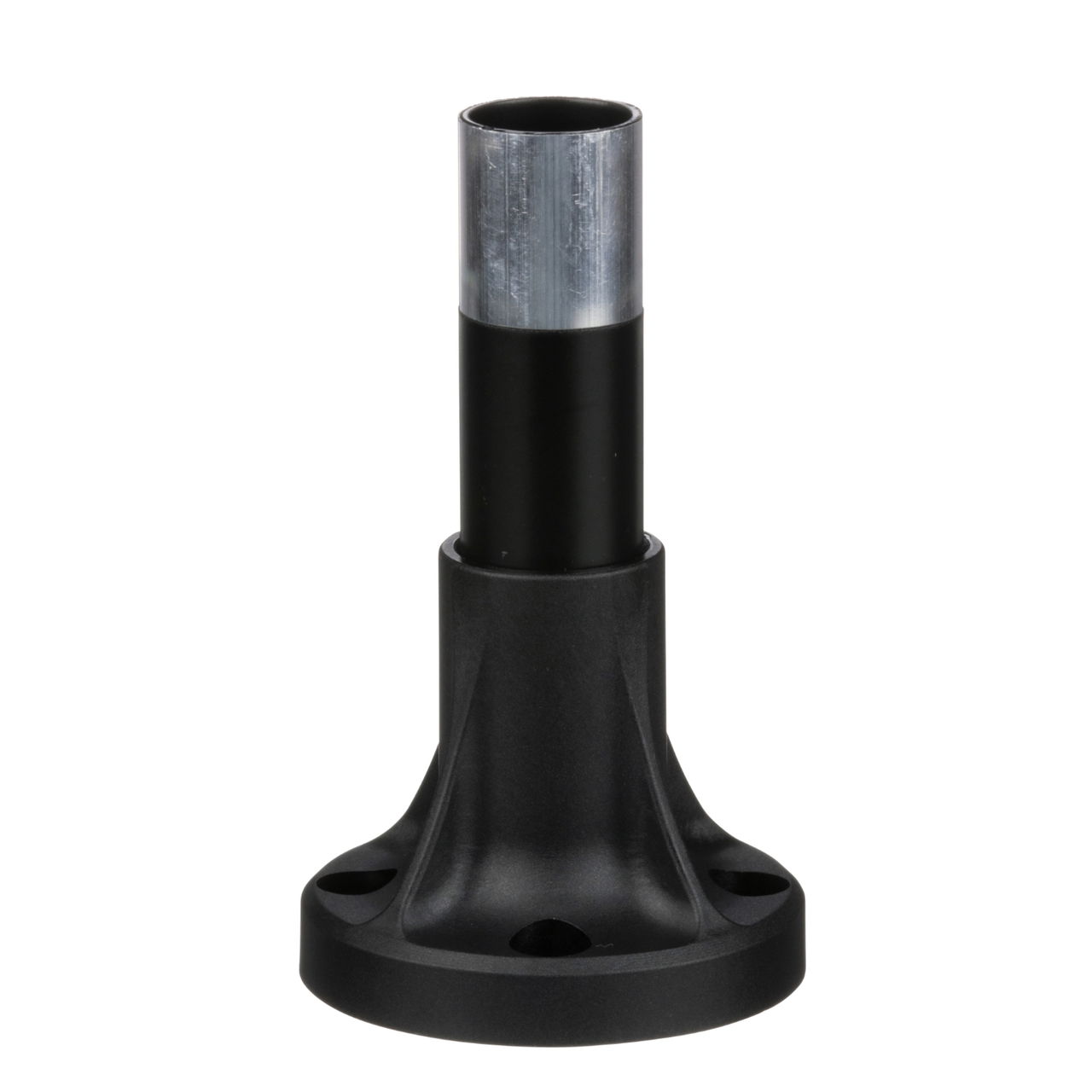 Stützrohr+Halterung L=80mm, schwarzes Aluminium, XVB – Bild 2 von 7