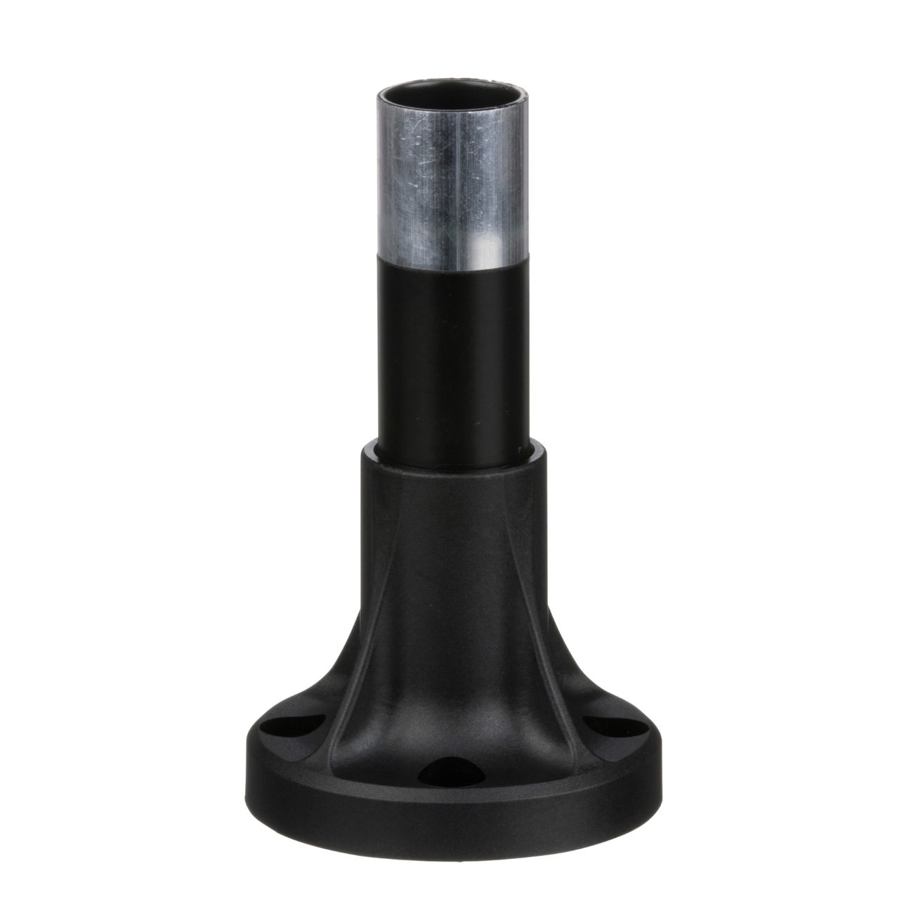Stützrohr+Halterung L=80mm, schwarzes Aluminium, XVB – Bild 5 von 7