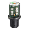 LED-Lampe, rot für Befehls- u. Meldegeräte, BA 15d, 24 V