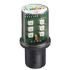 LED-Lampe, blau für Befehls- u. Meldegeräte, BA 15d, 24 V