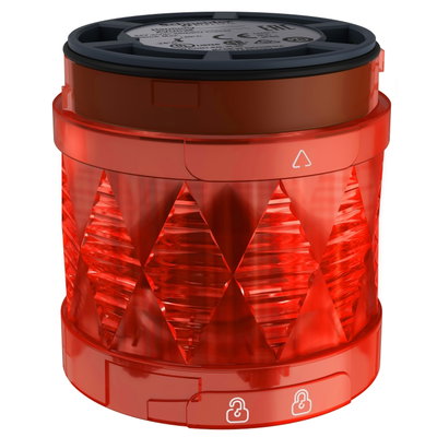 Leuchtelement, Harmony XVU, modular, 60mm, LED, rot, Dauerlicht, IP65, 24V ACDC