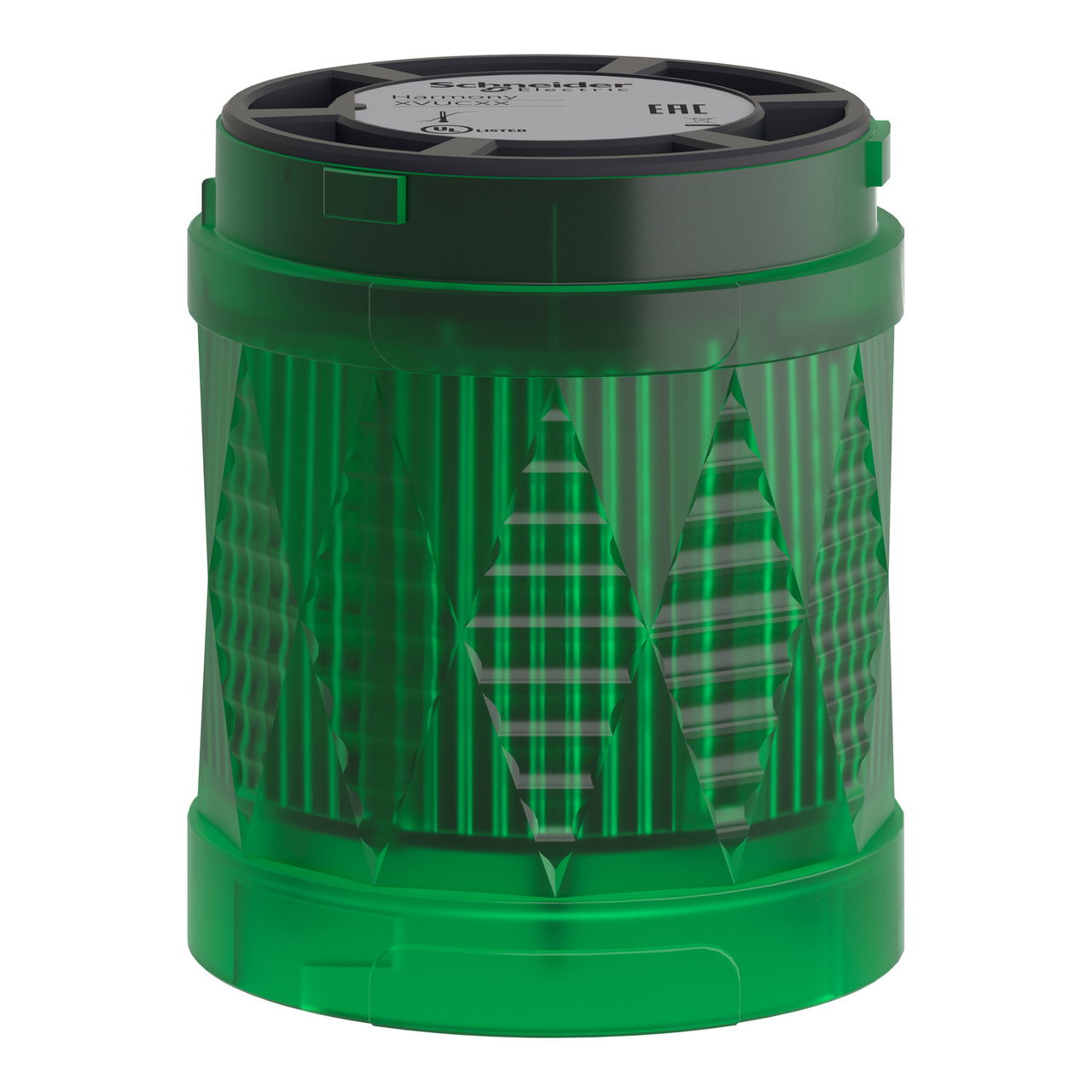Leuchtelement, Harmony XVU, modular, 60mm, LED, grün, Blitzlicht, IP65, 24V ACDC – Bild 4 von 8
