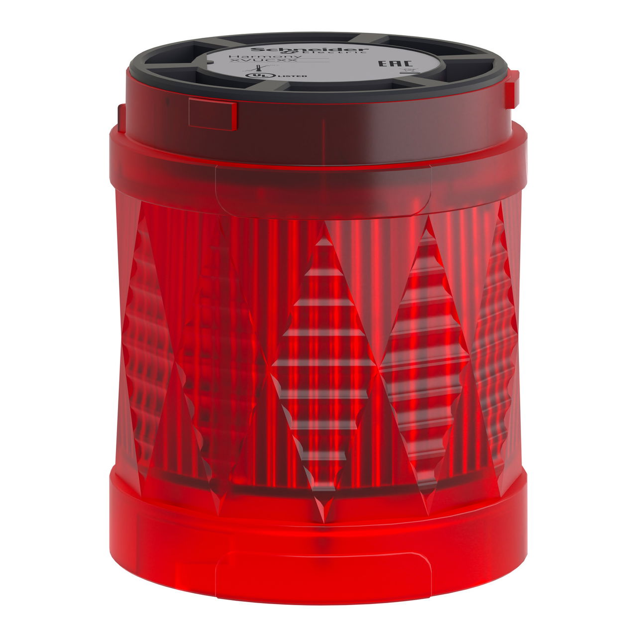 Leuchtelement, Harmony XVU, modular, 60mm, LED, rot, Blitzlicht, IP65, 24V ACDC – Bild 4 von 8