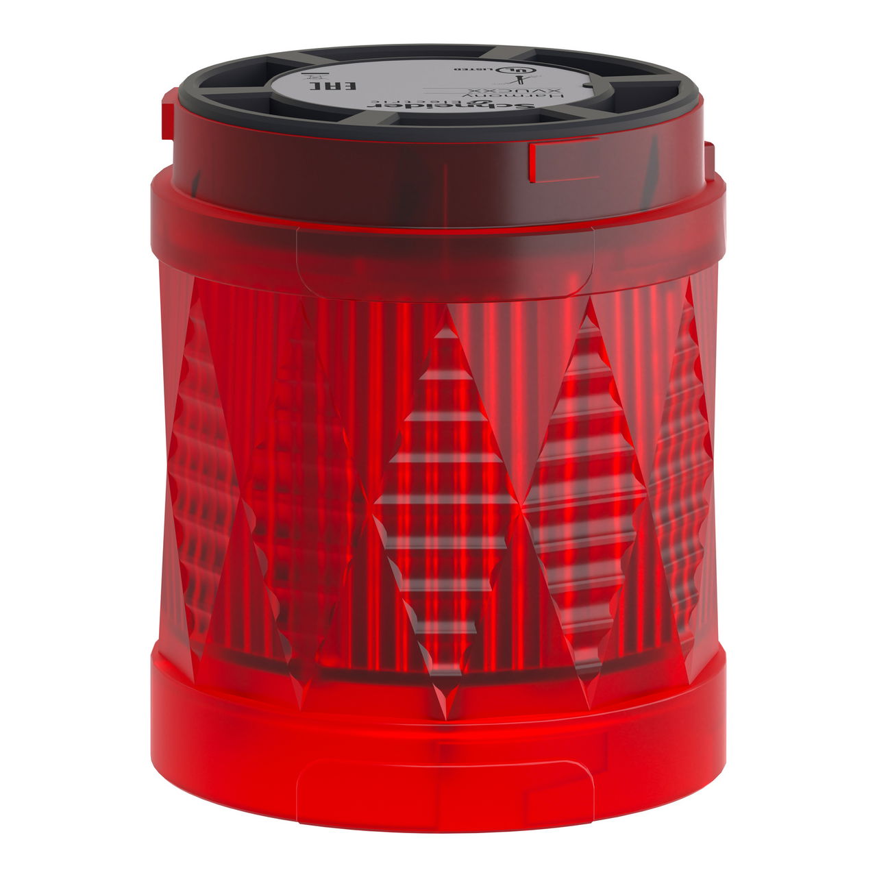 Leuchtelement, Harmony XVU, modular, 60mm, LED, rot, Blitzlicht, IP65, 24V ACDC – Bild 2 von 8