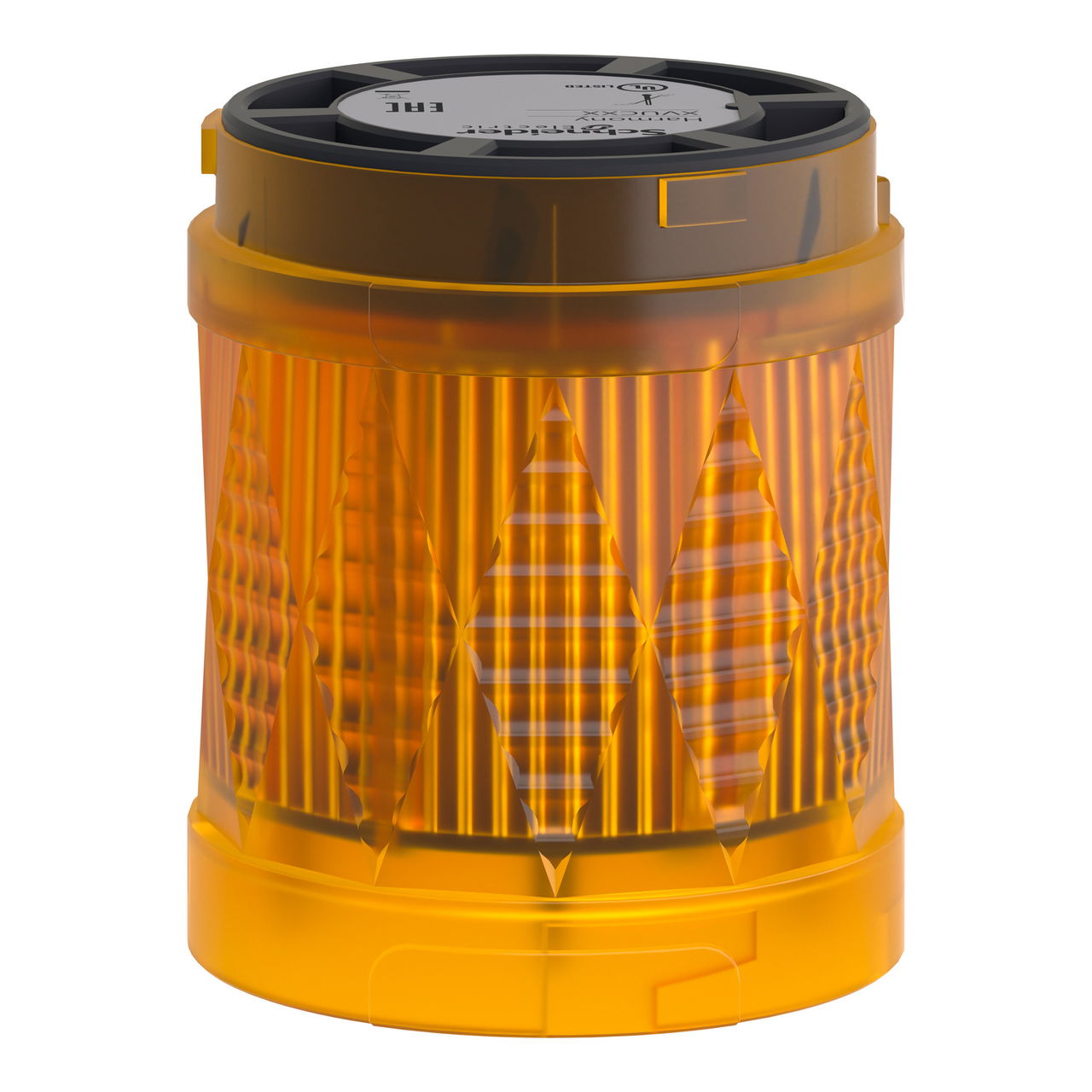 Leuchtelement, Harmony XVU, modular, 60mm, LED, orange, Blitzlicht, IP65, 24V ACDC – Bild 2 von 8