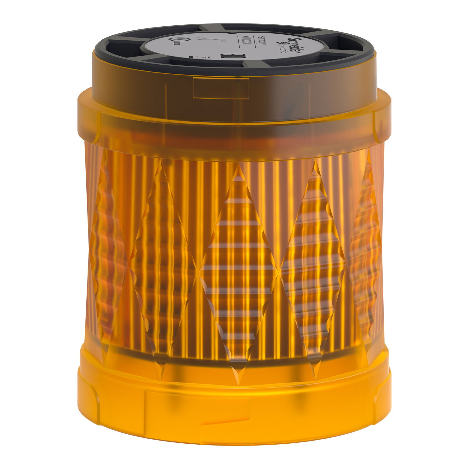 Leuchtelement, Harmony XVU, modular, 60mm, LED, orange, Blitzlicht, IP65, 24V ACDC – Bild 7 von 8