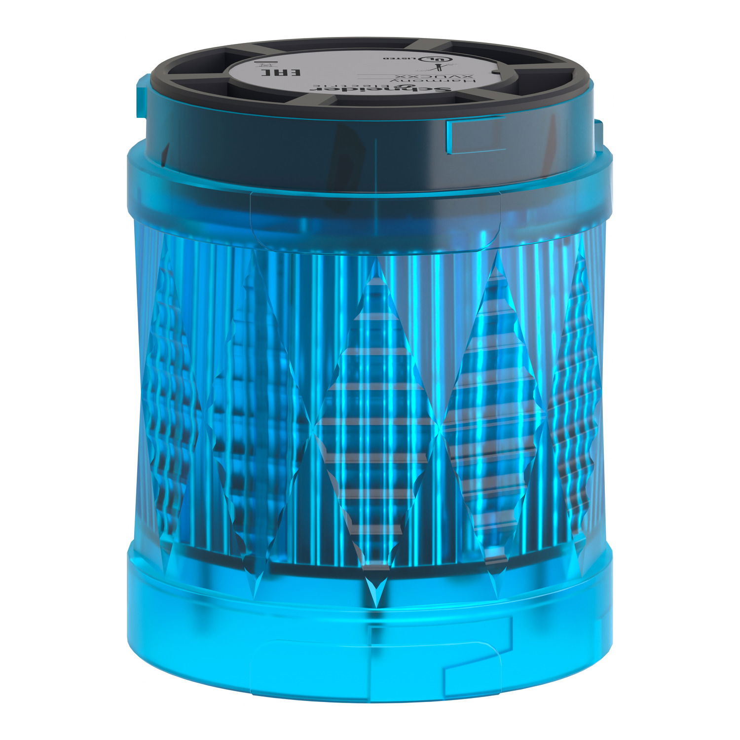 Leuchtelement, Harmony XVU, modular, 60mm, LED, blau, Blitzlicht, IP65, 24V ACDC – Bild 2 von 8