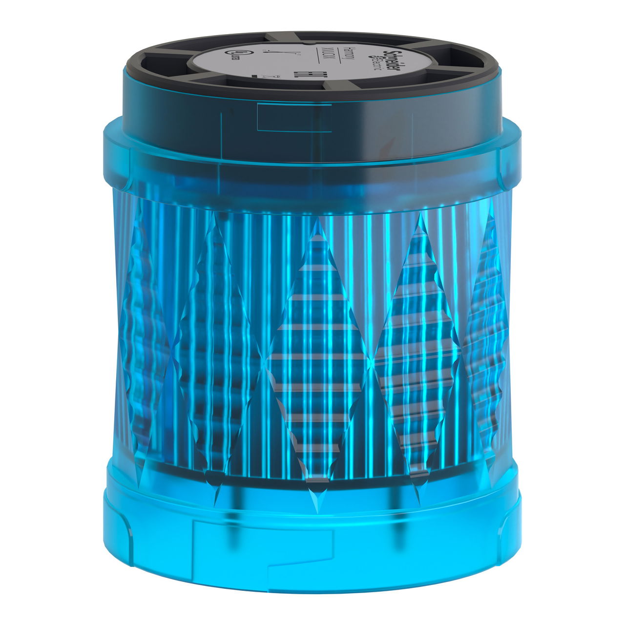 Leuchtelement, Harmony XVU, modular, 60mm, LED, blau, Blitzlicht, IP65, 24V ACDC – Bild 7 von 8