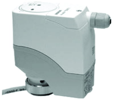 Elektromotorischer Stellantrieb, 100 N, 2,5/5 mm, 1,5 m, AC 24 V, 3P, Hilfsschalter