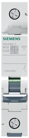 Leitungsschutzschalter 230/400V 6kA, 1-polig, C, 40A