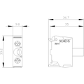 LED-Modul mit integrierter LED, AC/DC 24V, weiß