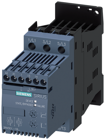 Sanftstarter S00, 17,6A, 7,5kW/400V, 40 Grad, AC200-480V, AC/DC110-230V