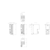 SCALANCE XC208G, managed Layer 2 switch, 8x RJ45