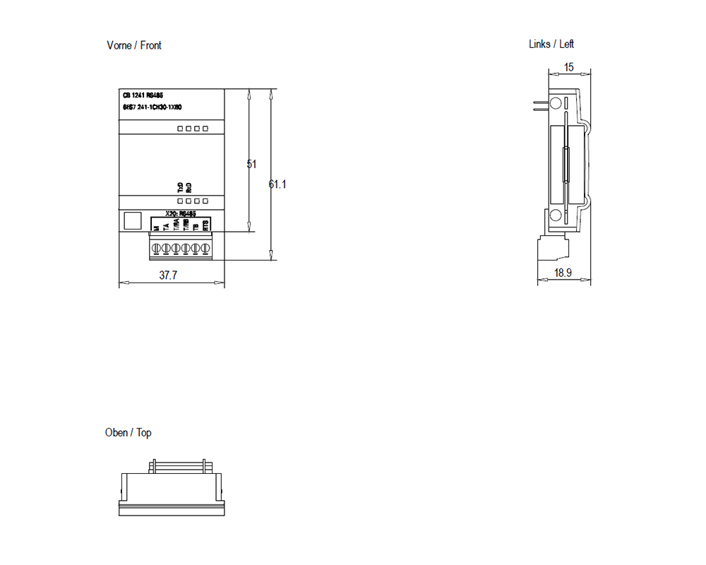 SIMATIC S7-1200 CB 1241 RS 485 – Bild 3 von 3