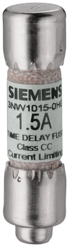 SENTRON, Zylindersicherungseinsatz, Class CC, 30 A, flink, Un AC: 600 V