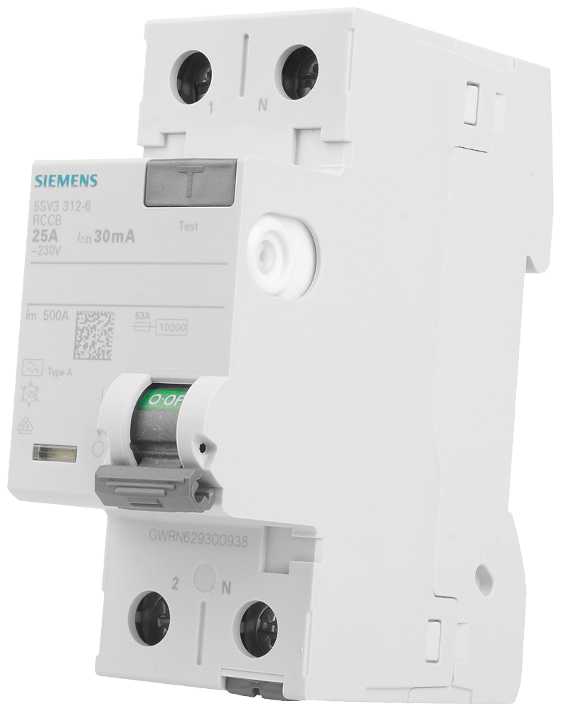 FI-Schutzschalter, 2-polig, Typ A, In: 25 A, 30 mA, Un AC: 230 V – Bild 5 von 9