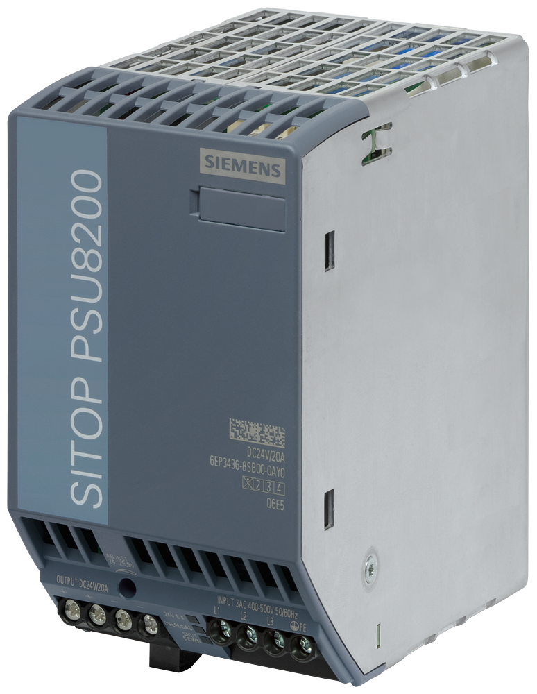 Stromversorgung SITOP PSU8200, 3-phasig DC 24 V/20 A – Bild 2 von 5