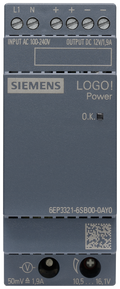 Stromversorgung LOGO!Power, 1-phasig DC 12 V/1,9 A