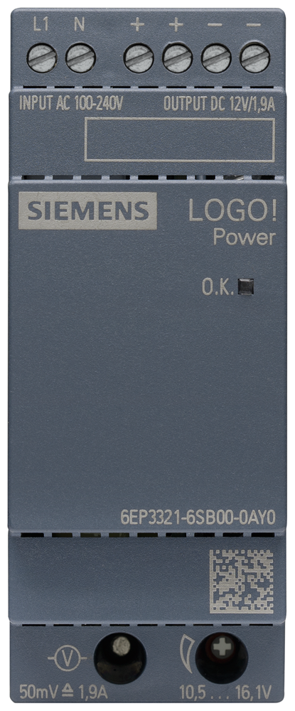 Stromversorgung LOGO!Power, 1-phasig DC 12 V/1,9 A – Bild 3 von 5