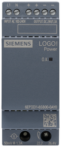 Stromversorgung LOGO!Power, 1-phasig DC 24 V/1,3 A