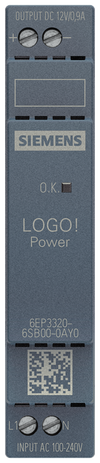 Stromversorgung LOGO!Power, 1-phasig DC 12 V/1,9 A