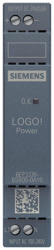 Stromversorgung LOGO!Power, 1-phasig DC 24 V/0,6 A – Bild 3 von 5