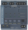 Selektivitätsmodul SITOP PSE200U, DC 24 V/4 x 3 ... 10 A mit Summenmeldekontakt
