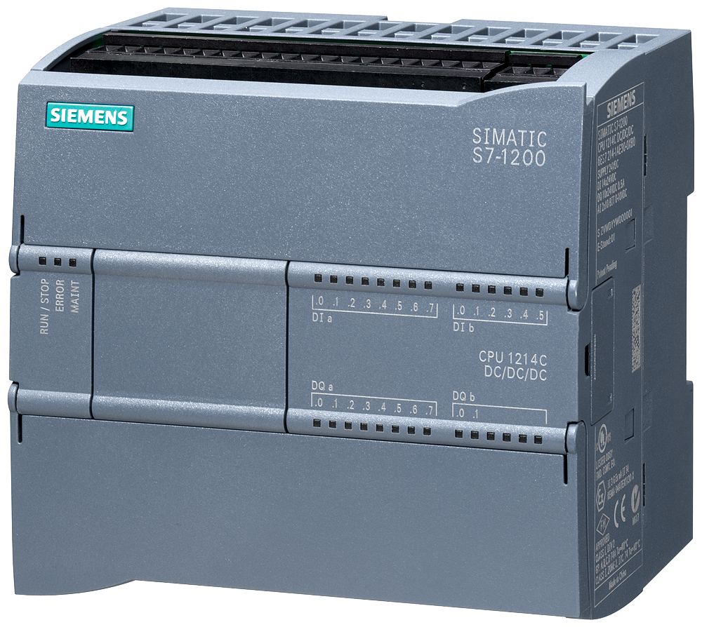 SIMATIC S7-1200 CPU 1214C DC/DC/DC 14DI / 10DO / 2AI