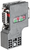 SIMATIC DP PROFIBUS-Stecker RS 485, Fast Connect, mit PG-Buchse, 90°