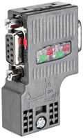 SIMATIC DP PROFIBUS-Stecker RS 485, Fast Connect, mit PG-Buchse, 90°
