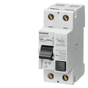 FI-Schutzschalter, 2-polig, Typ A, In: 125 A, 100 mA, Un AC: 230 V