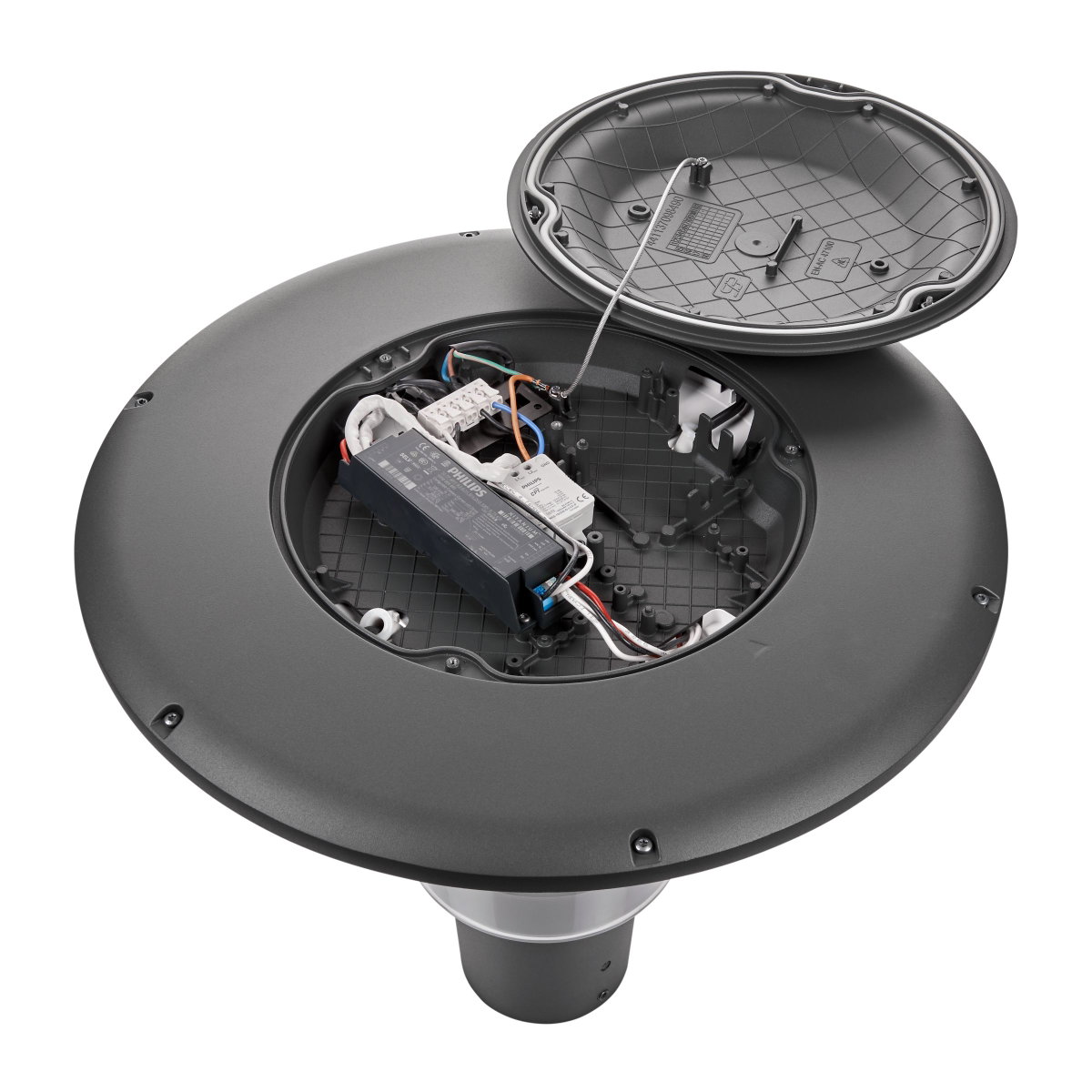 CityCharm Cone, Urban road & street light, 22 W, 2117 lm, 3000 K, CRI70, Symmetrisch, SchutzklasseII, IP66 – Bild 2 von 5