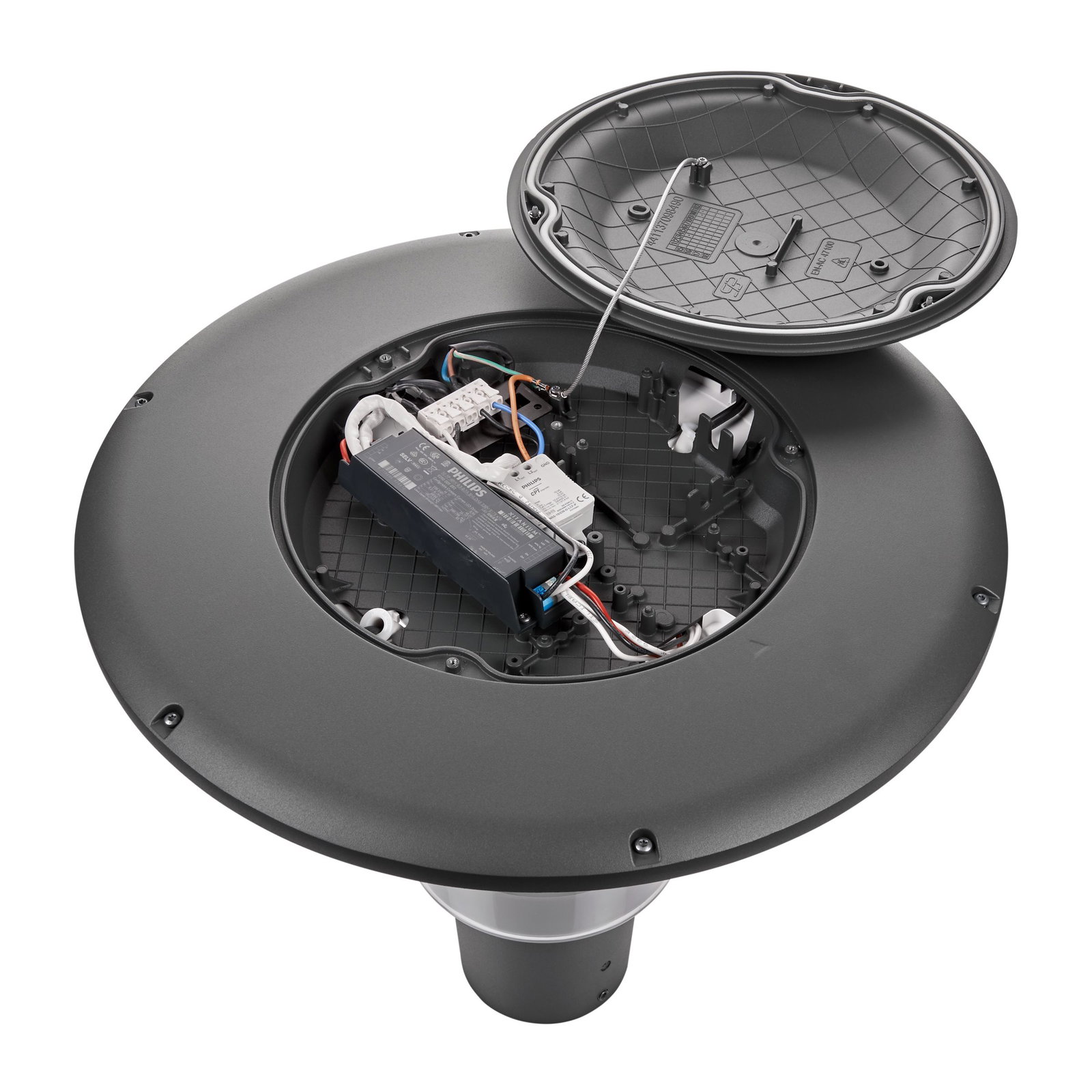 CityCharm Cone, Urban road & street light, 22 W, 2117 lm, 3000 K, CRI70, Symmetrisch, SchutzklasseII, IP66 – Bild 2 von 5