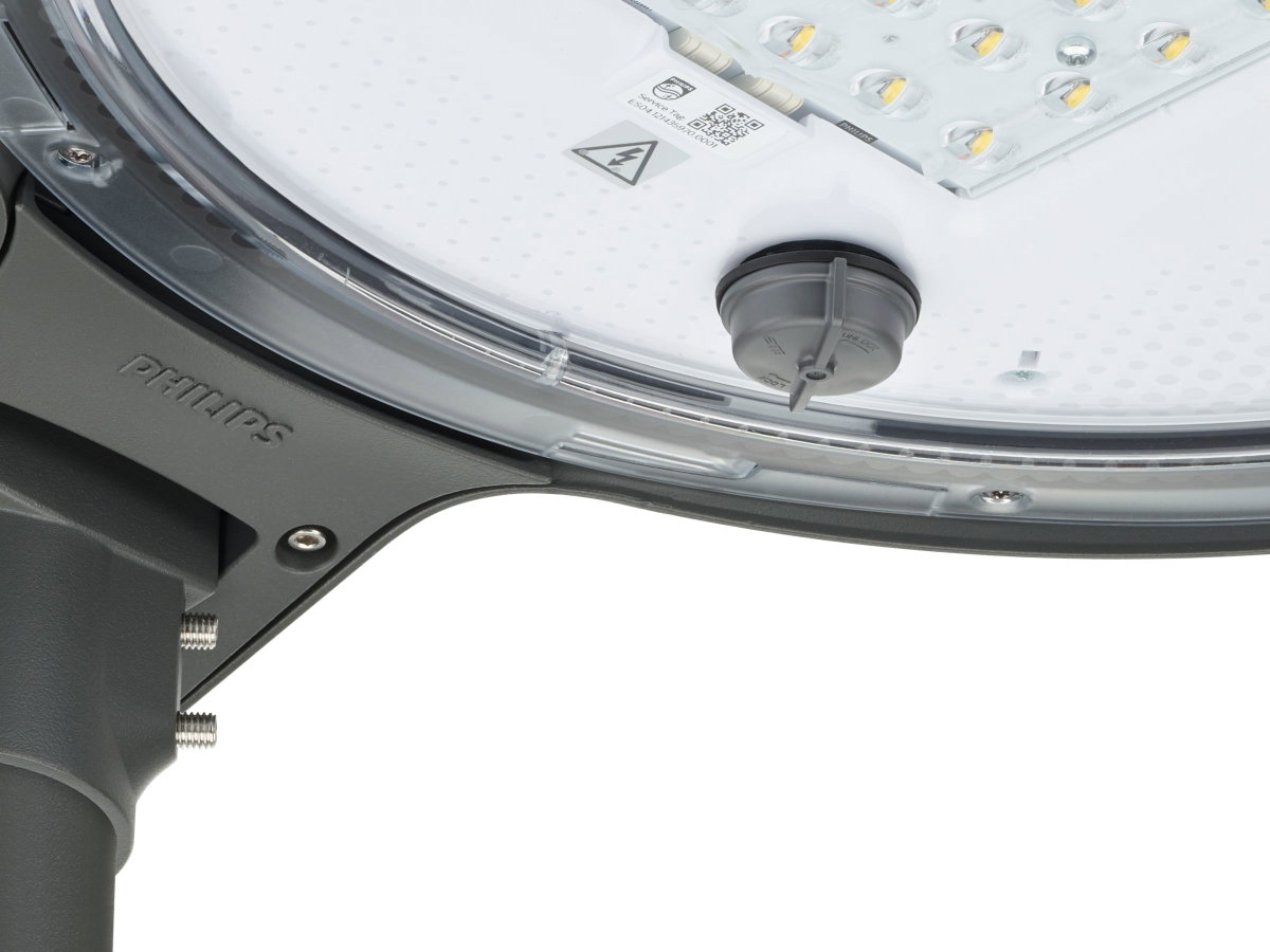 TownTune Asymmetric Lyre DR, Urban road & street light, 52 W, 5148 lm, 3000 K, CRI80, Safety class II, IP66, STD – Bild 8 von 8