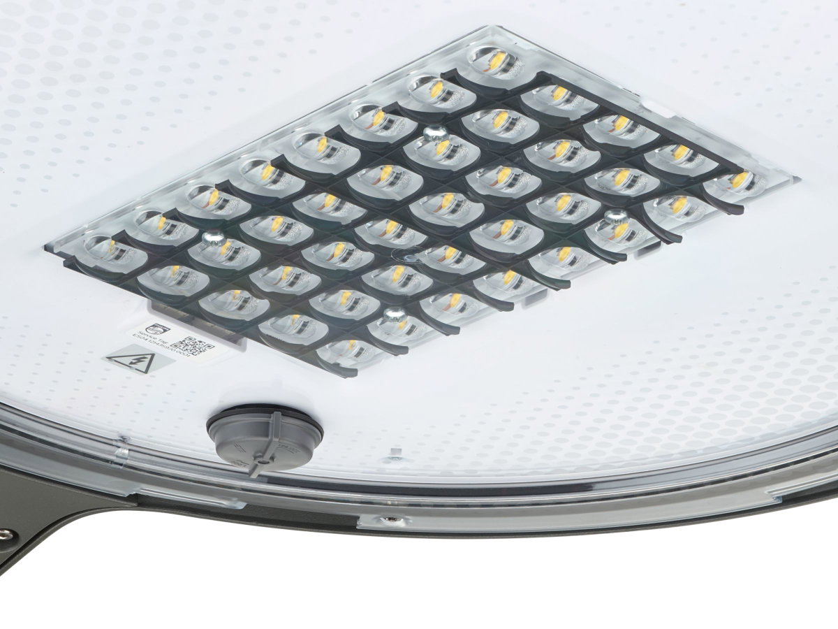 TownTune Asymmetric Lyre DR, Urban road & street light, 52 W, 5148 lm, 3000 K, CRI80, Safety class II, IP66, STD – Bild 6 von 8