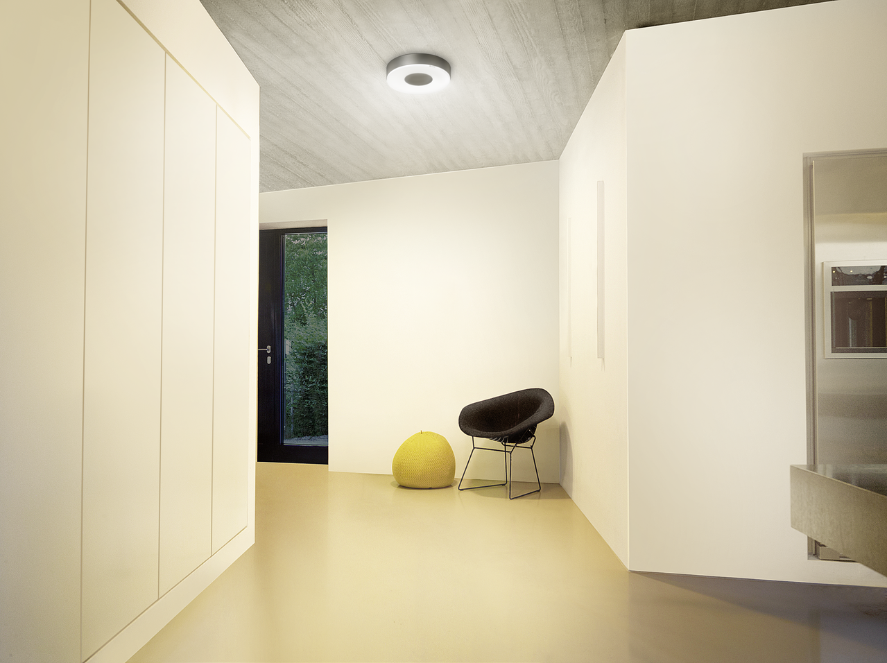 Sensor-LED-Innenleuchte 17.1 W, 1165 lm, IP54 Mit Bewegungsmelder – Bild 2 von 4