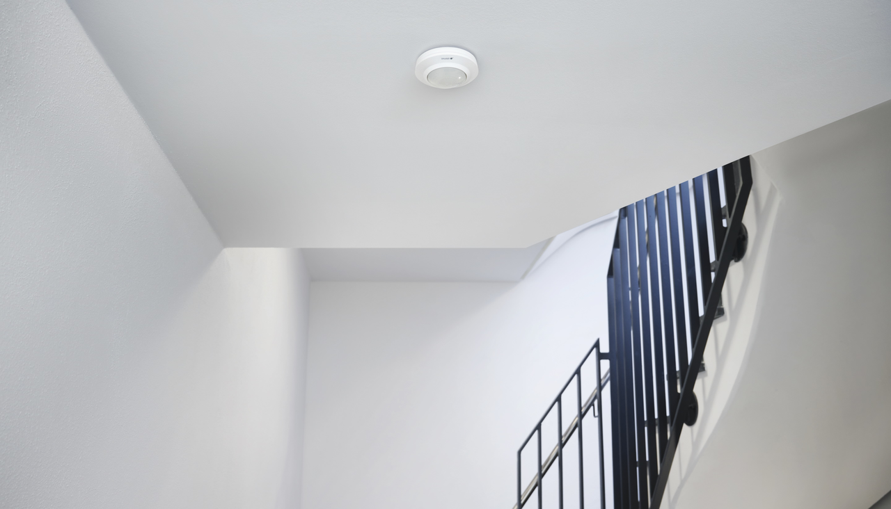 Bewegungsmelder Passiv Infrarot, Unterputz, IP20, 360° Reichweite max: Ø 8 m (50 m²) – Bild 2 von 5