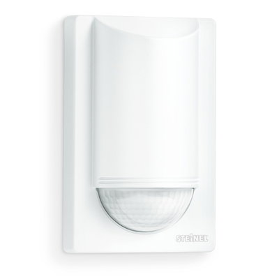 Bewegungsmelder IS 2180 ECO, Passiv Infrarot, Aufputz, IP54, weiß, 180° Reichweite max: r = 12 m (226 m²)