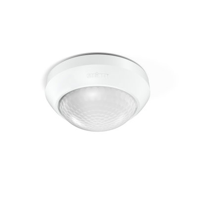 Bewegungsmelder IS 2360-3 ECO 24m, Passiv Infrarot, Aufputz, IP54, weiß, 360° Reichweite max: Ø 24 m (452 m²)