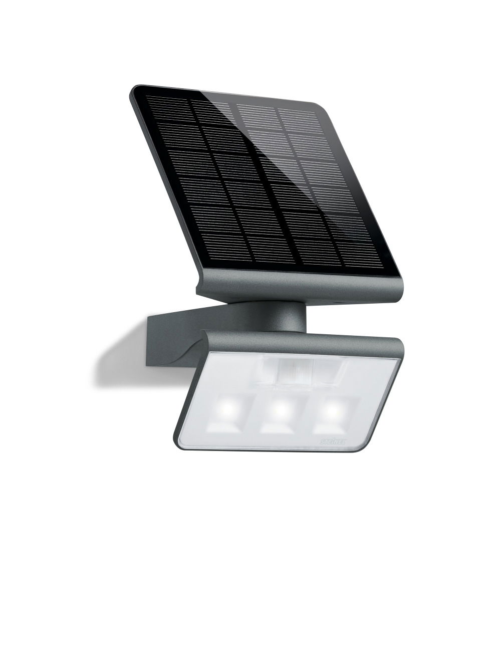 Solarleuchte XSolar L-S anthrazit, 1.2 W, 150 lm, IP44 Mit Bewegungsmelder