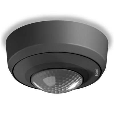 Bewegungs- und Präsenzmelder PD IR 4360-8 KNX Passiv Infrarot, Aufputz, IP54, schwarz, 360° Reichweite max: Ø 8 m (50 m²)